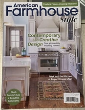 American Farmhouse Style June July 2024 Magazine Contemporary & Creative Design