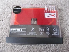 New Altec Lansing IMW257-DR Mini H2O Wireless Bluetooth Waterproof Speaker Red