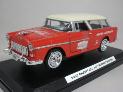 ミニカー Coca-Cola 1955 Chevy Bel Air Nomad Wagon 424057_1__62299.1682606703.