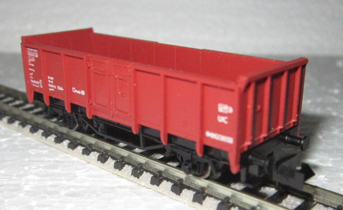 FLEISCHMANN 8205 2457 N PICCOLO DB GONDOLA CARRO CARBONE AUTO Omm 55 NOS Ep III 'D' - Foto 5 di 13