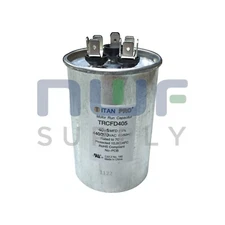 Titan Pro TRCFD405 Motor Dual Run Capacitor, 60/50 Hz