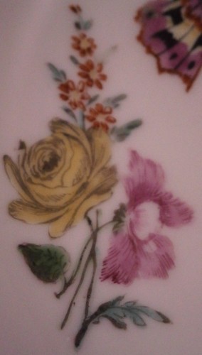 Ancien 18thC James Giles Chinois Export Porcelaine Saucer Dish Anglais England - Photo 4 sur 11