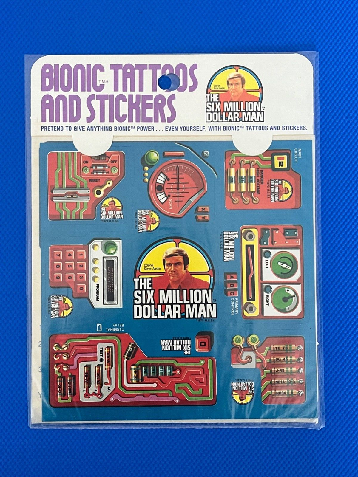 Kenner Bionic Tattoos- 5 Awesome Things on eBay this week.