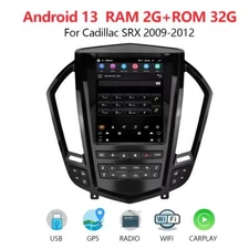 For Cadillac SRX 2009-2012 9.7'' Carplay Android 13 Stereo Radio GPS WIFI