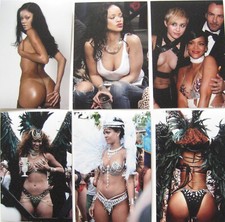 RIHANNA_6 Foto 10 x 15 cm / 4X6 Musik Sänger...