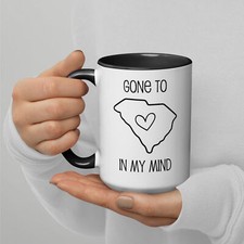 Carolina In My Mind Mug, South Carolina Mug, SC Mug, Gift for Him, Gift for Her
