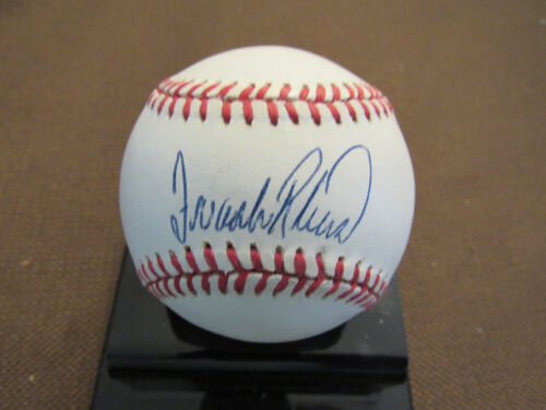 FRANK ROBINSON REDS ORIOLES HOF SIGNED AUTO VINTAGE OFFICIAL LEAGUE BASEBALL JSA - Picture 3 of 3