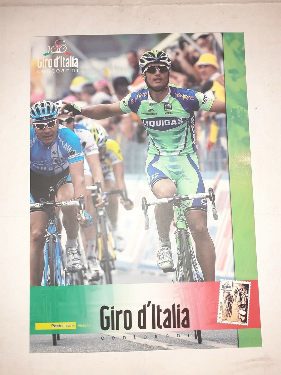 FOLDER GIRO D'ITALIA CENTO ANNI COMPLETO POSTE ITALIANE
