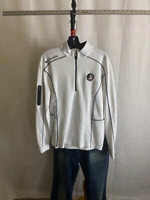 M Columbia Washington Red Skins Zippered SWEATER SHIRT Medium M | eBay