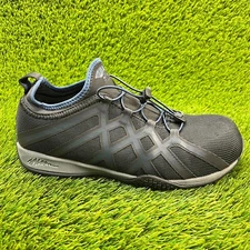 Avenger Hydro Mens Size 8 Black Walking Safety Composite Toe Work Shoes
