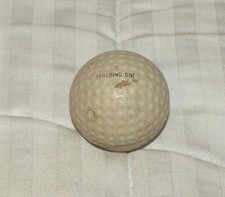 VINTAGE SPALDING DOT 3 DIMPLE GOLF BALL USED