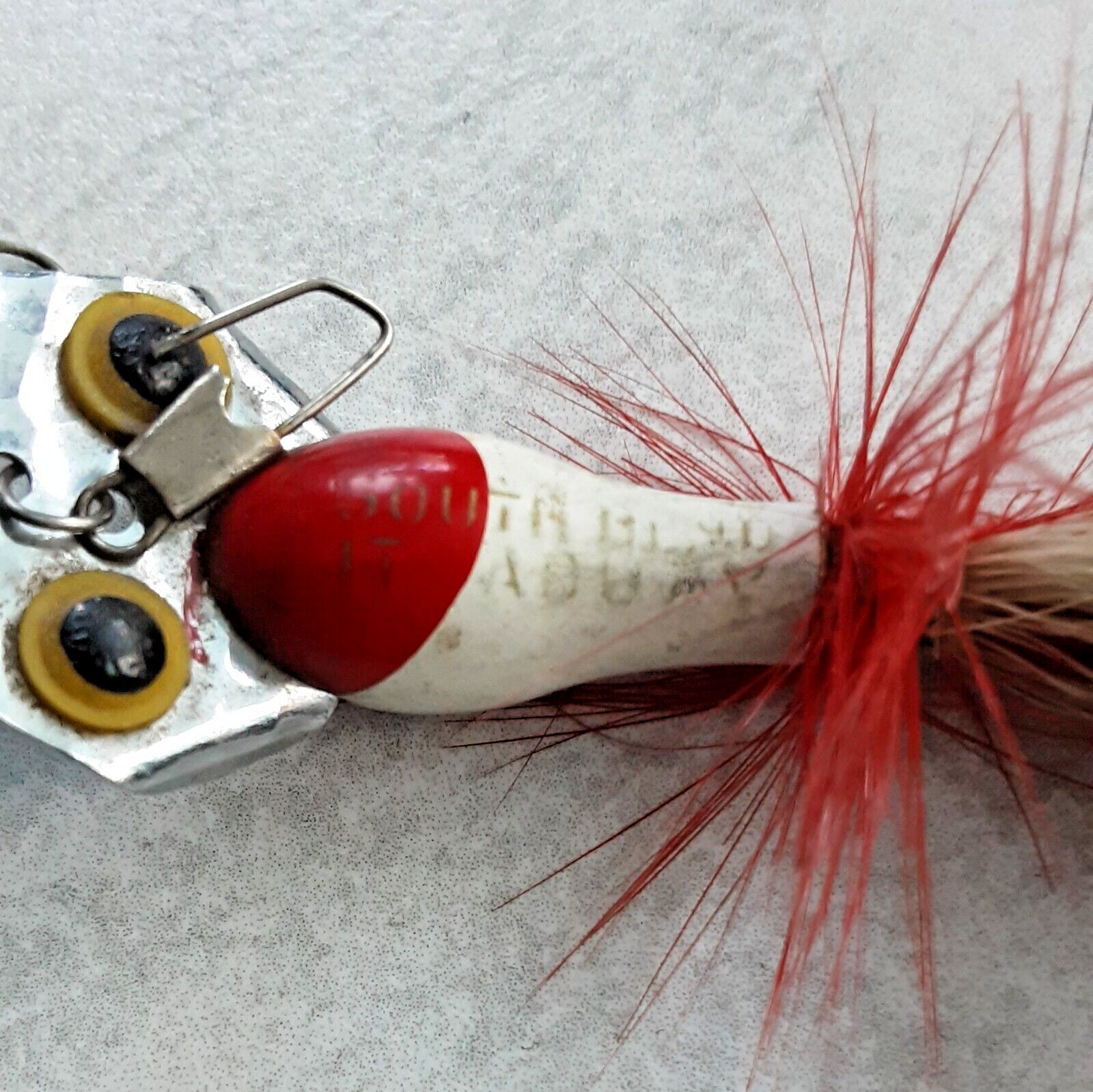 Vintage South Bend Fishing Lure It's-A-Duzy Red/White, 4 - La Paz County  Sheriff's Office Dedicated to Service