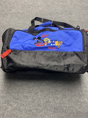 Walt Disney World Vintage Y2K X-Large Duffle Bag Travel Bag 
