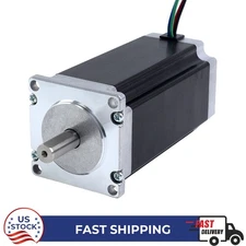 STEPPERONLINE Nema 23 Stepper Motor 425oz-in 4.2A 113MM φ10mm 23HS45-4204S CNC