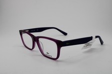 LACOSTE L3612 514 CLEAR PURPLE AUTHENTIC FRAMES EYEGLASSES 49-16