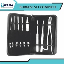 14 Piece Equine Dental Burgess Wolf Tooth Extractor Kit Veterinary Instruments