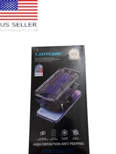 Ladycare High Definition Anti Peeping Screen Protector 2 Piece Set
