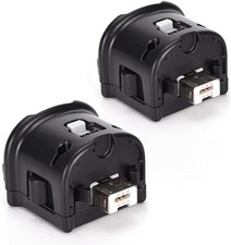 Wii Motion Plus Adapter, 2 Packs Upgraded Attachment for Black