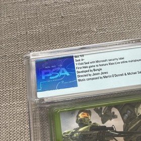 Halo 2 Xbox Factory Sealed STUNNING! - Graded PSA 9.8 A+