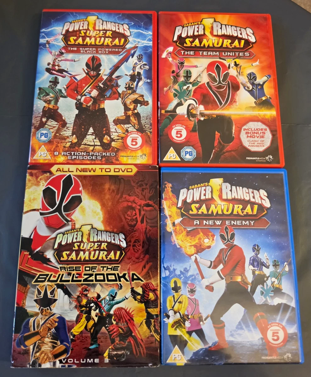 Power Rangers Region Code 2 (Europe, Japan, Middle East) DVDs