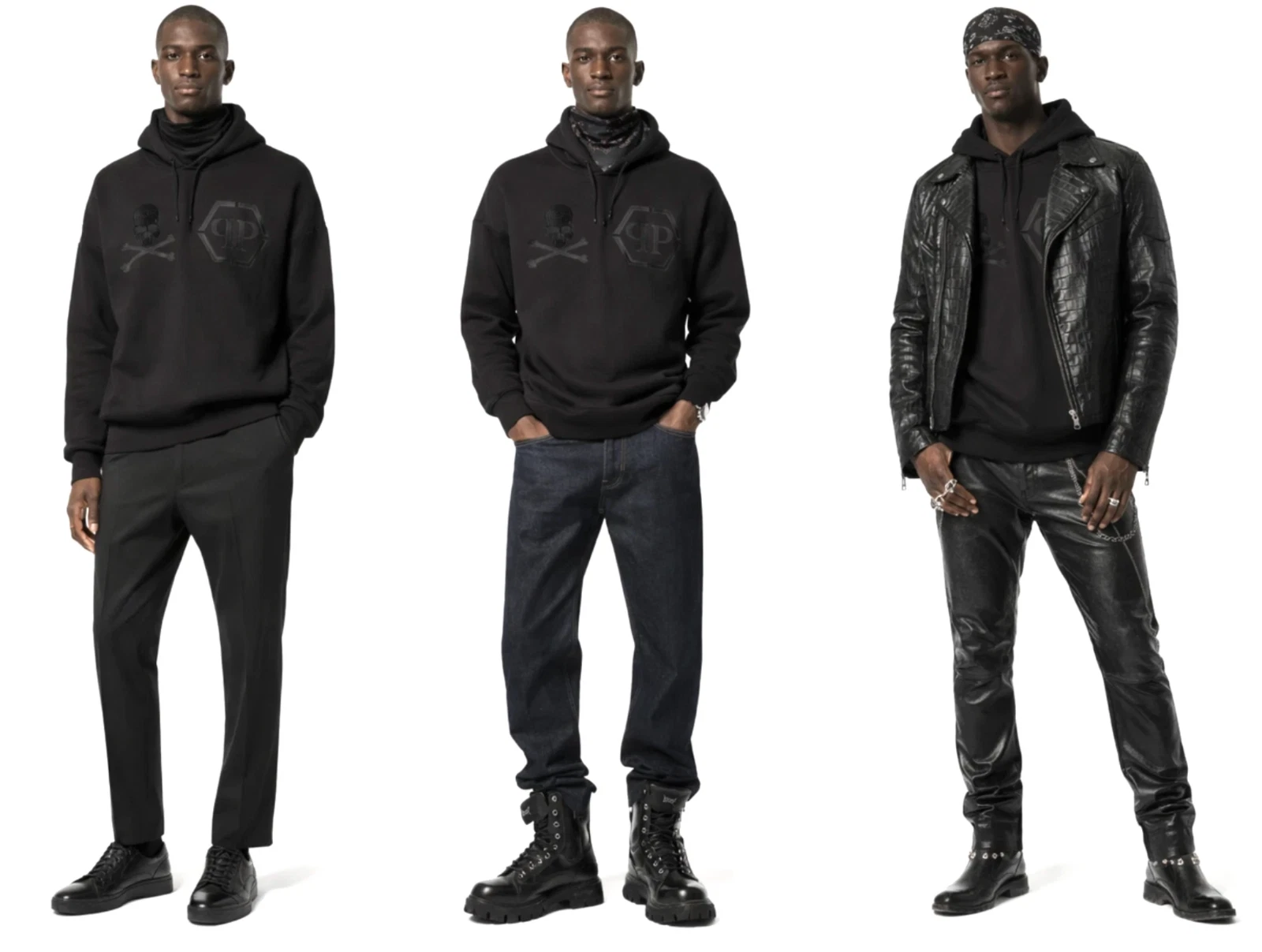 Philipp Plein Hooded Sweatshirt Sweater Jumper Hoody Sweat Jacket Pullover New 2XL