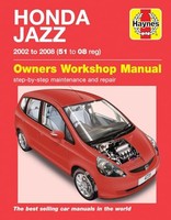 Haynes Publishing - Honda Jazz 02 - 08 Haynes Repair Manual - Paperb - G245Z
