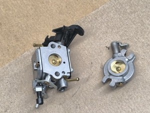 HUSQVARNA BENZIN MOTORSÄGE 450 VERGASER NICHT GETESTET GEBRAUCHTTEILE