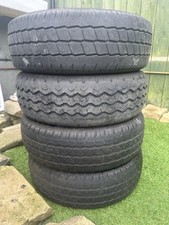 205 65 R16C four van tyres 5mm 6mm tread