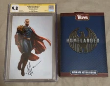 The Boys Dear Becky #1 2nd Print Scorpion Exclusive Antony Starr Auto CGC 9.8 +