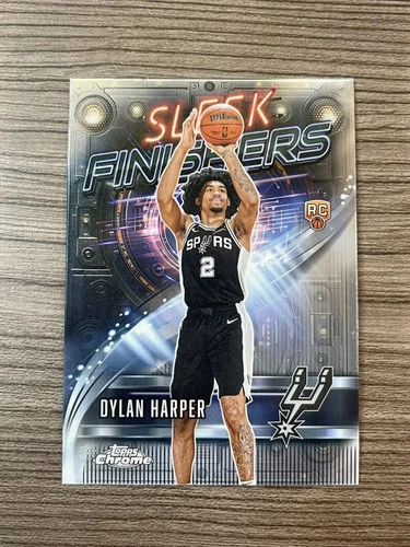 2025-26 Topps Chrome Dylan Harper RC Rated Rookie Sleek Finishers #A2 FT78