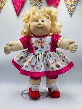 Cabbage Patch Niños 16" Ropa Solo Dulces Postres Rosa Hecho a Mano