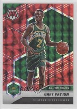 2020 Panini Mosaic All-Time Greats Reactive Red Prizm Gary Payton #291 HOF 0u1n