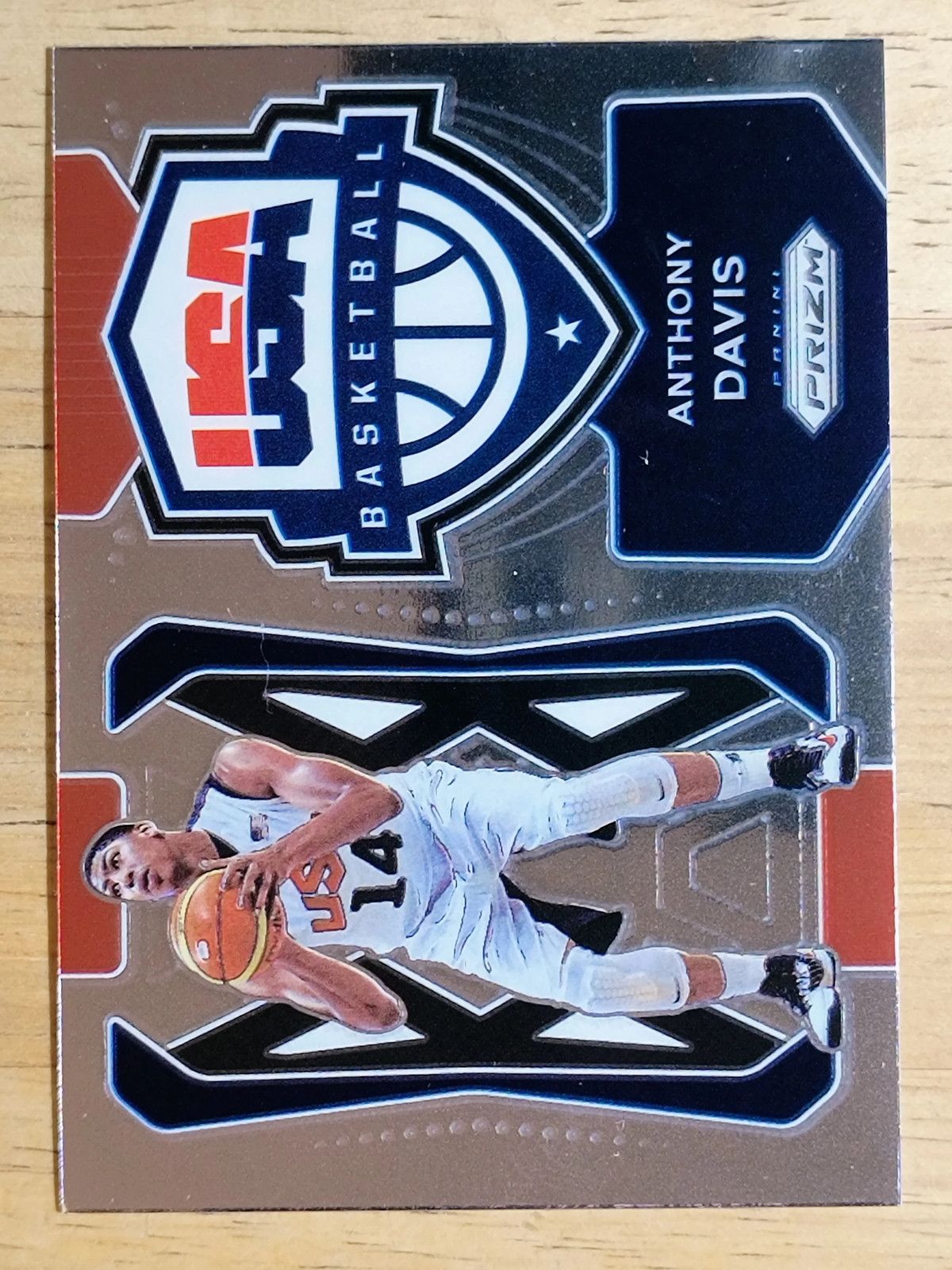 2021-22 Panini Prizm USA Basketball #3 Anthony Davis