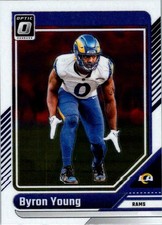 Byron Young (LB)  2024 Panini Donruss Optic 119 NM