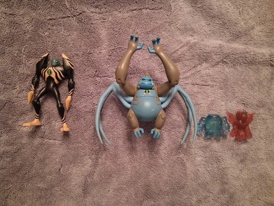 Lot Of 3 Ben 10 Ultimate Alien, Spider Monkey, Lodestar, Ultimatrix, Haywire