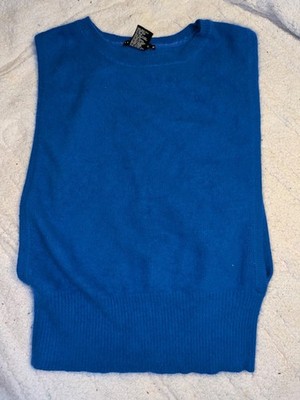 Vintage I. B. Diffusion Angora Blend Sleeveless  Sweater Vest Size Small