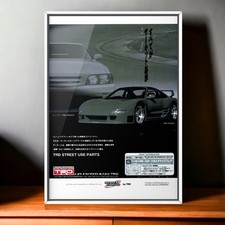 90s Vintage Ad TRD &times; TOYOTA MR2 , dash Complete car Mk2 E-SW20 TRD2000GT Chaser