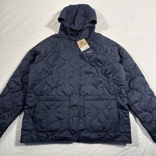 Patagonia Quilted Puffer Smolder Blue Kids XXL 16-18 NWT 129