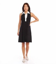 Karen Kane Contrast Placket Dress Size L