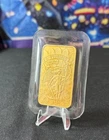 Liberty walker 1 oz silver bullion bar gold layerd sealed very nice