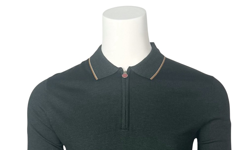 Gilet Isaia En Cuir Daim Marron - Taille US 38 / EU 48 - Neuf Avec étiquettes