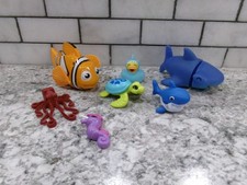 Bath Toys, Animals/Sea Life, Squirt, Floating, Lot Of 7