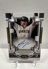 2023 Topps Tier One - Breakout Autographs Bryce Johnson #BOA-BJ /299 (AU, RC)