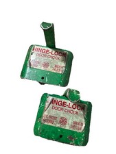 Vintage Hinge Lock Door Chock Pair  US Patent 50652 Made In 🇺🇸 USA Military