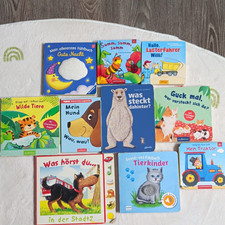 Konvolut Kinder-Pappbilderbücher: Fühl-, So...