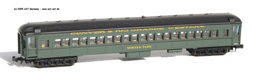 Lima N 4432 - HWT Coach Car Denver & Rio Grande Western, aga NEW, ohne OVP | Zustand: Gebraucht