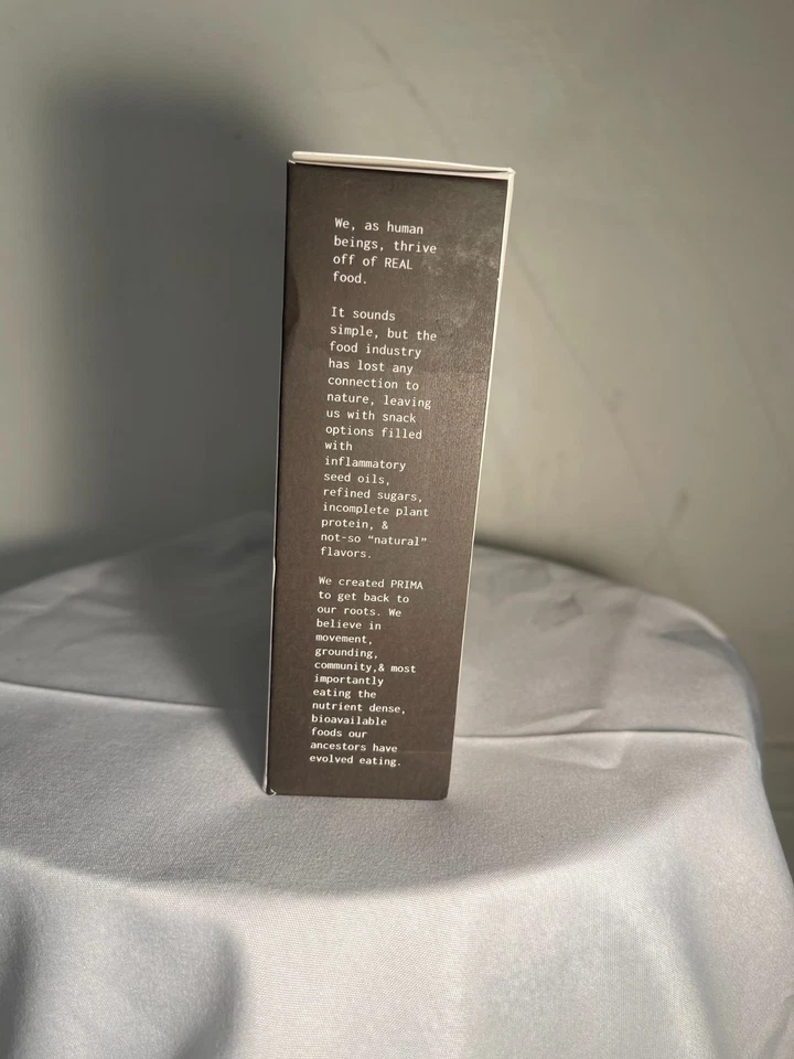 BARRA PROTEICA PRIMA ANCESTRAL - Alimentada con pasto, baja en carbohidratos, sin gluten - Paquete de 7 variedad Foto 4 de 4