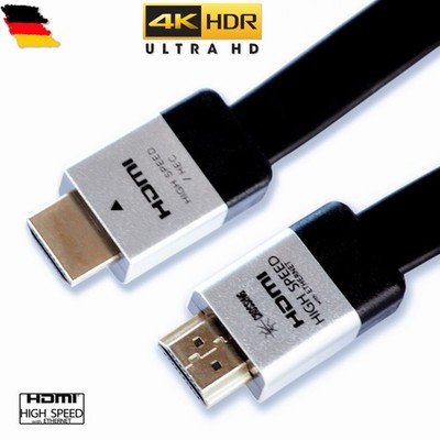 3.0m HDMI Kabel 2.0a 4K U-HD Highend High-Speed 3D ARC HDR Full HD Ethernet
