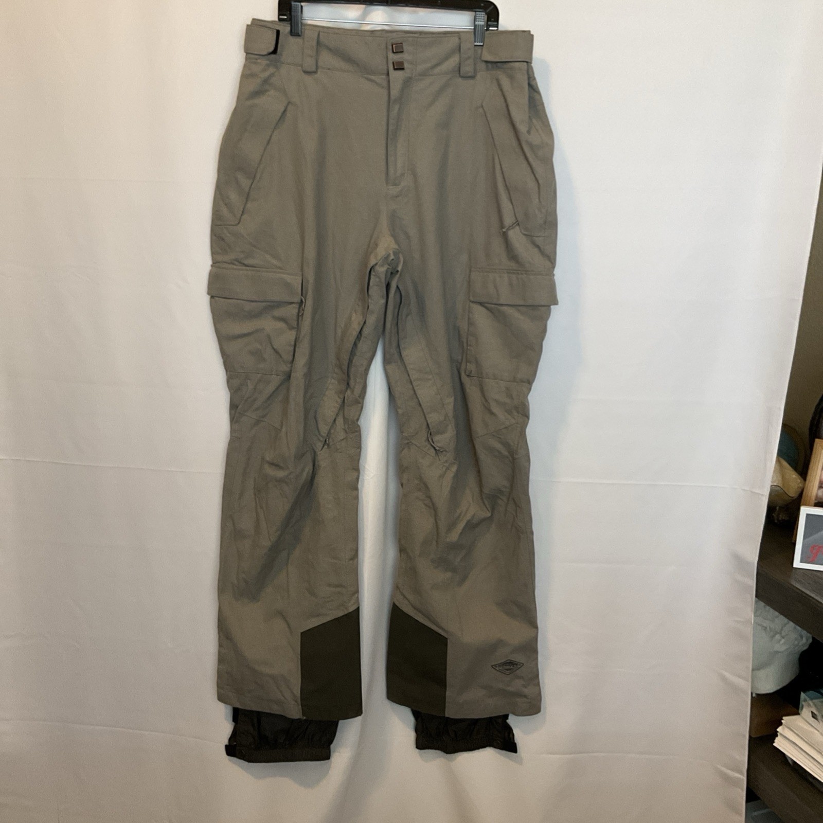 Columbia Mens Ski Snow Titanium Insulated Waterproof Omni-Tech Grey XL #467
