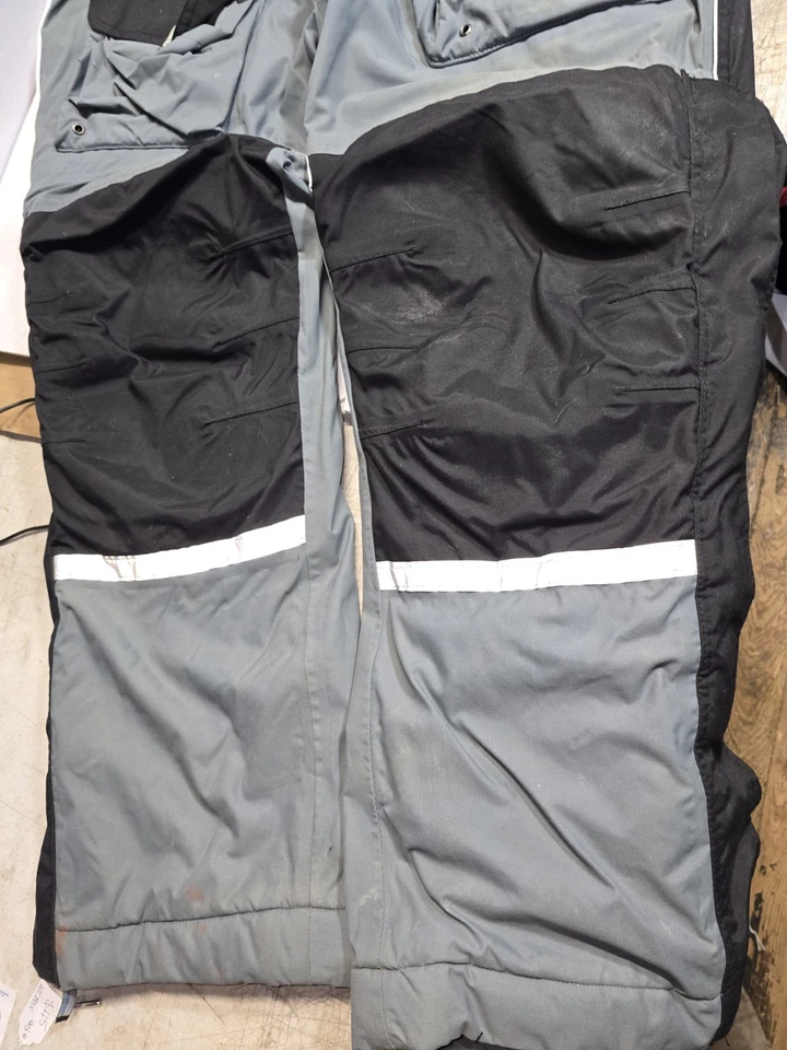 Baberos Clam Ice Armor negro y gris/azul, mono de pesca en hielo para hombre talla XL usados Foto 3 de 4